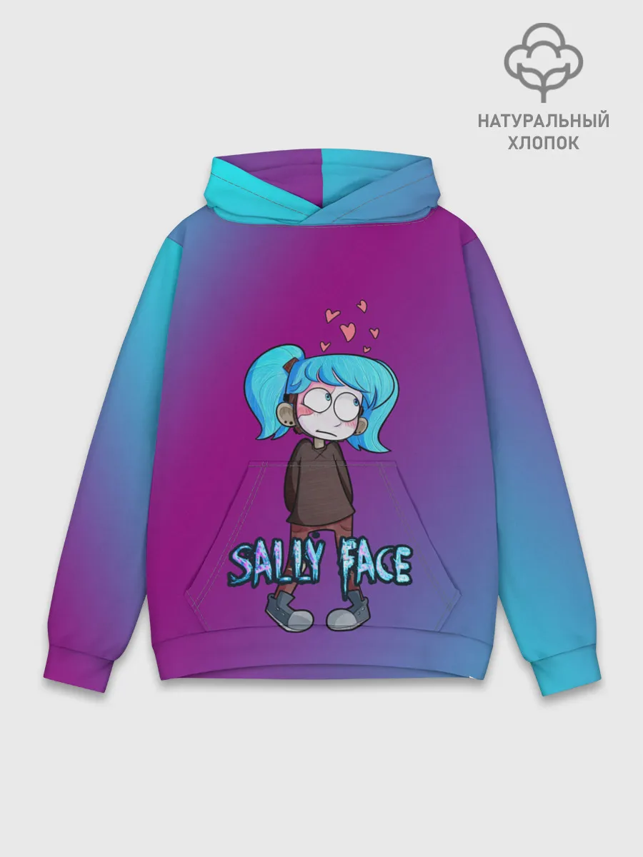 Худи мужской база хлопок / Sally Face