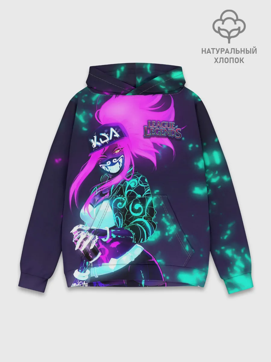 Худи мужской база хлопок / League of Legends