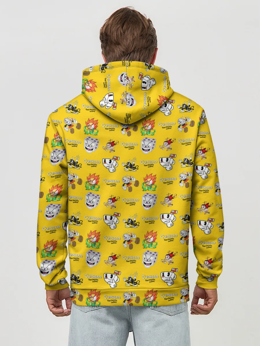 Худи мужской база хлопок / Cuphead