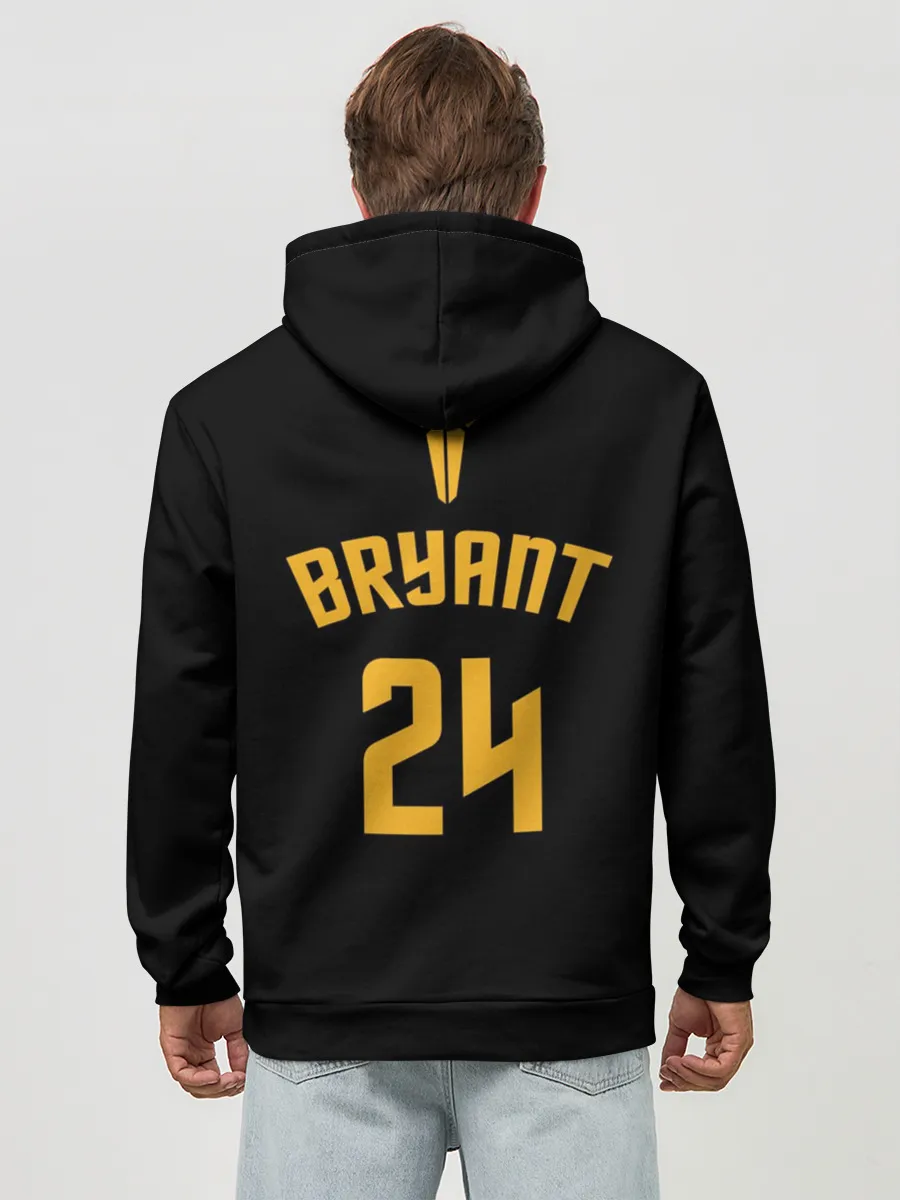 Худи мужской база хлопок / Kobe Bryant black mamba