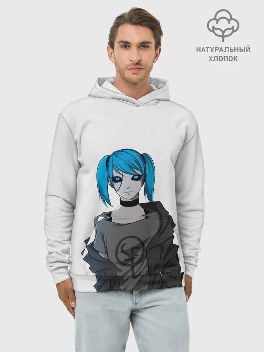 Худи мужской база хлопок / Салии Фейс