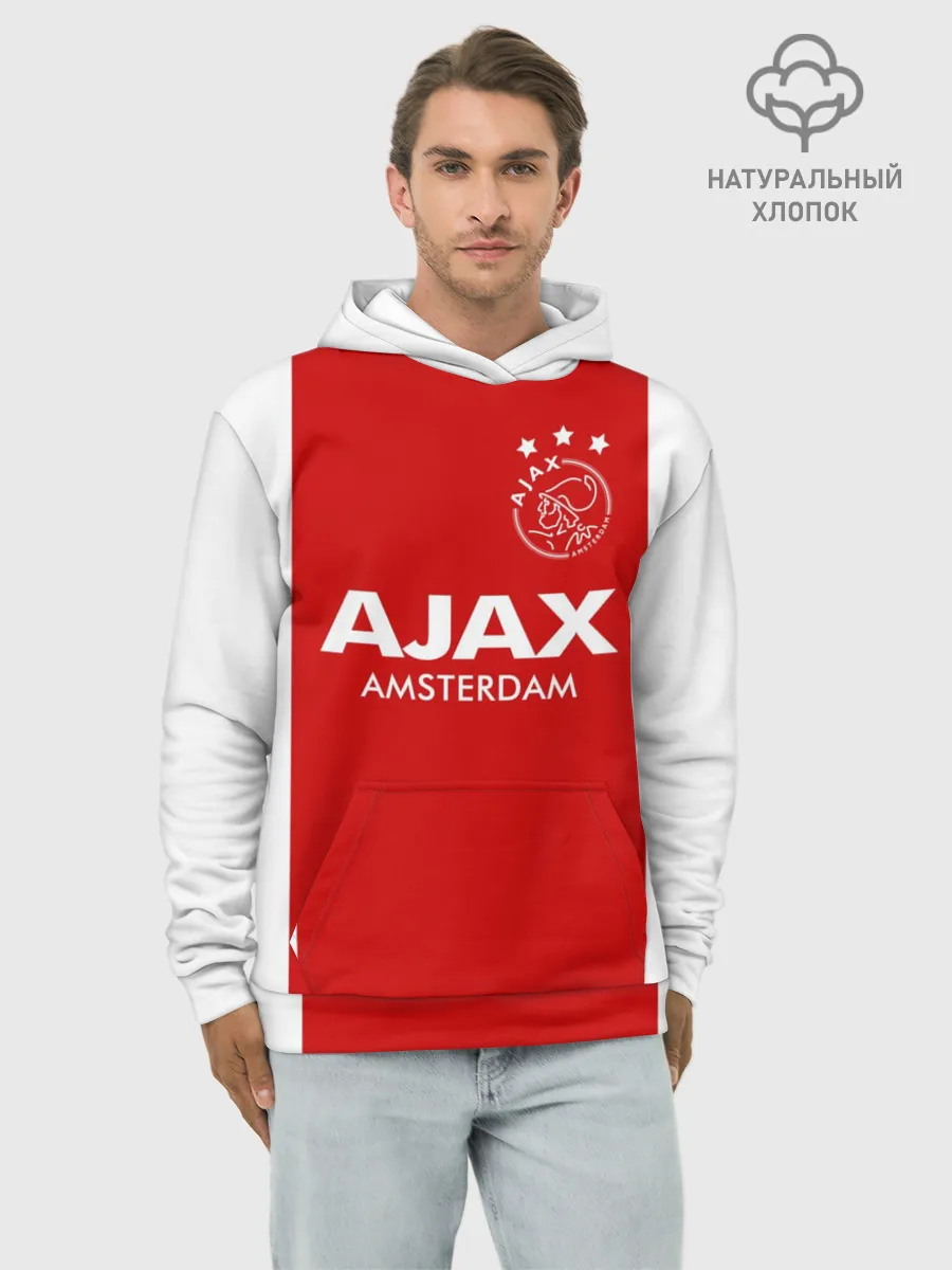 Худи мужской база хлопок / Аякс