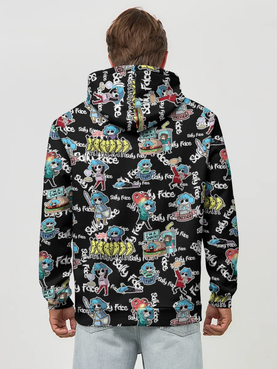 Худи мужской база хлопок / Sally Face