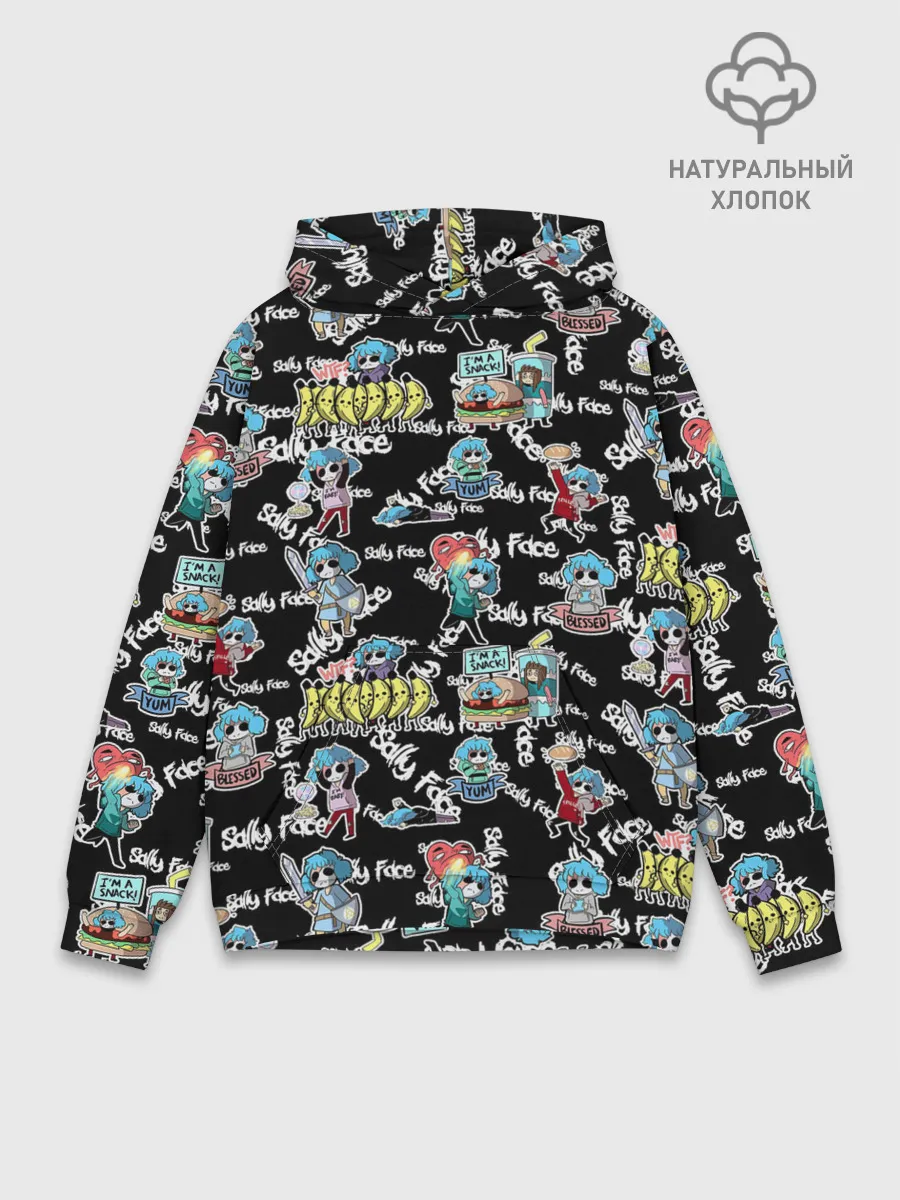 Худи мужской база хлопок / Sally Face