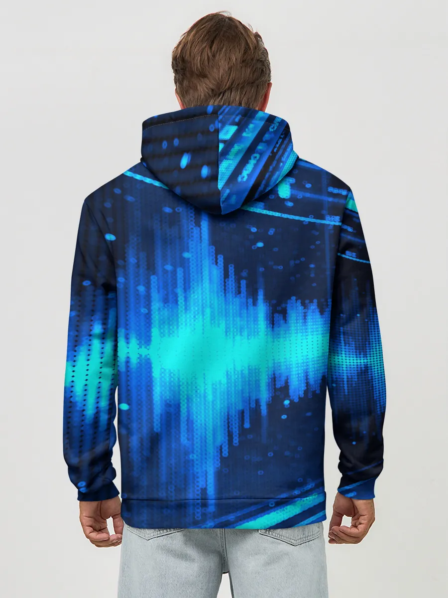 Худи мужской база хлопок / эквалайзер