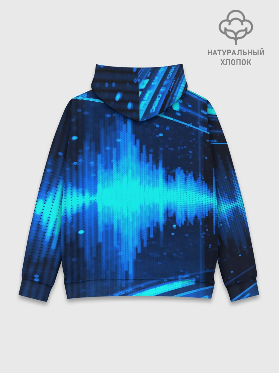 Худи мужской база хлопок / эквалайзер