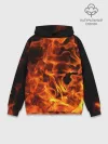 Худи мужской база хлопок / огонь