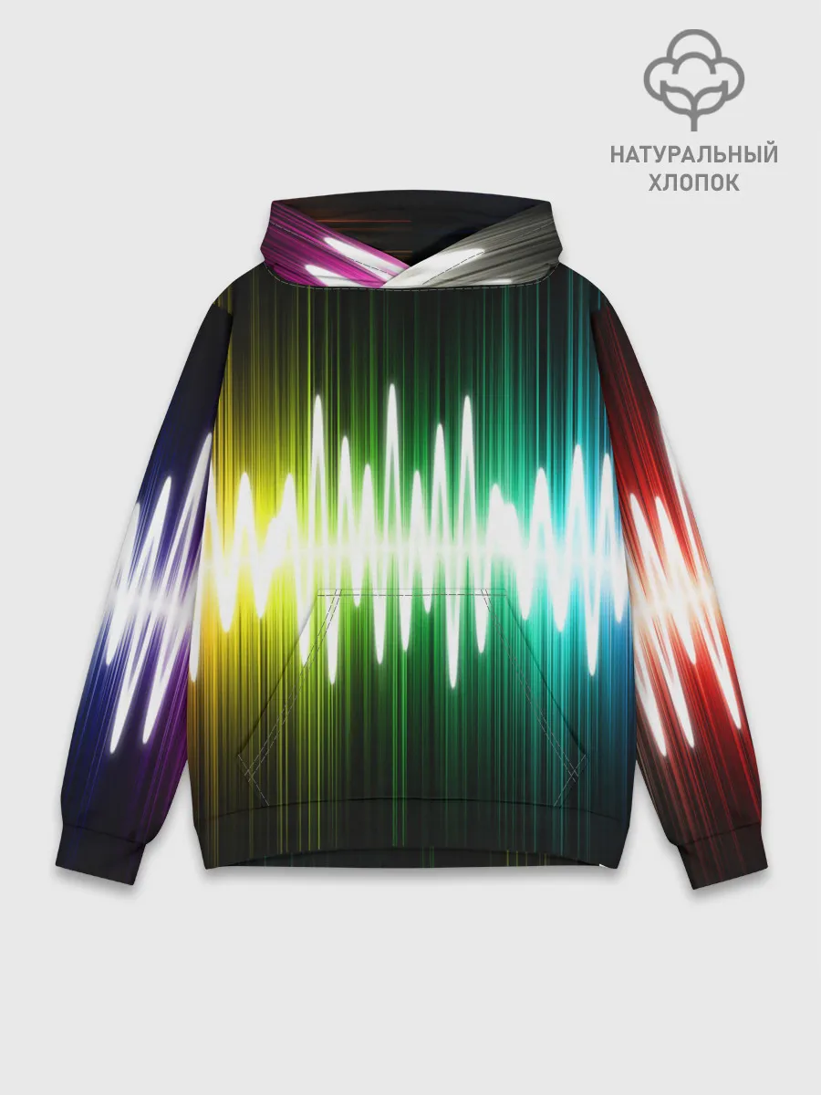 Худи мужской база хлопок / music