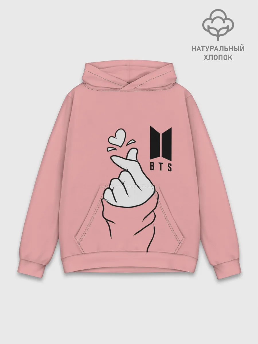 Худи мужской база хлопок / BTS