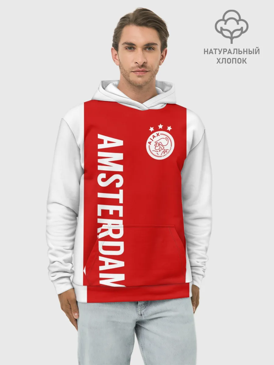 Худи мужской база хлопок / Аякс