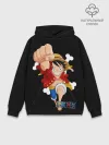 Худи мужской база хлопок / удар One Piece