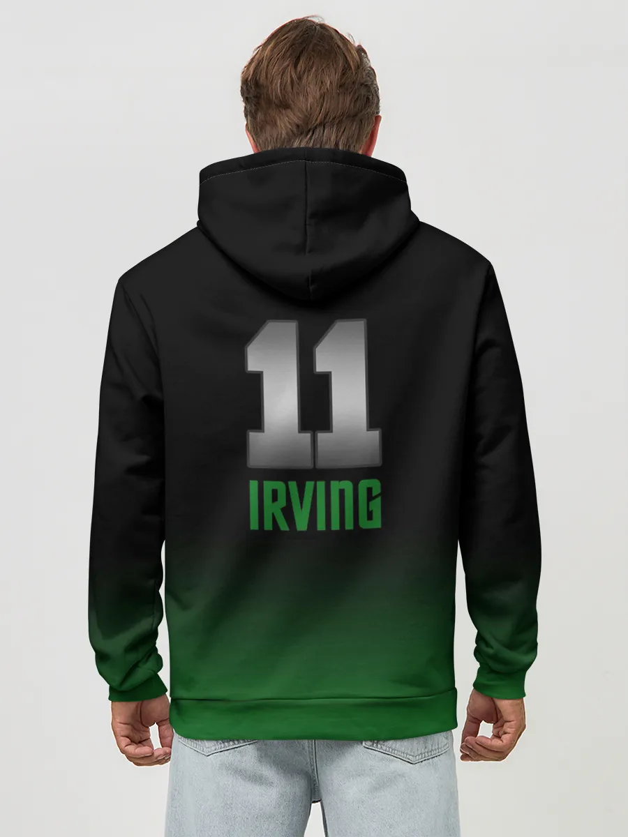 Худи мужской база хлопок / Boston Кайри Ирвинг