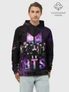 Худи мужской база хлопок / BTS