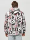 Худи мужской база хлопок / BTS Collage