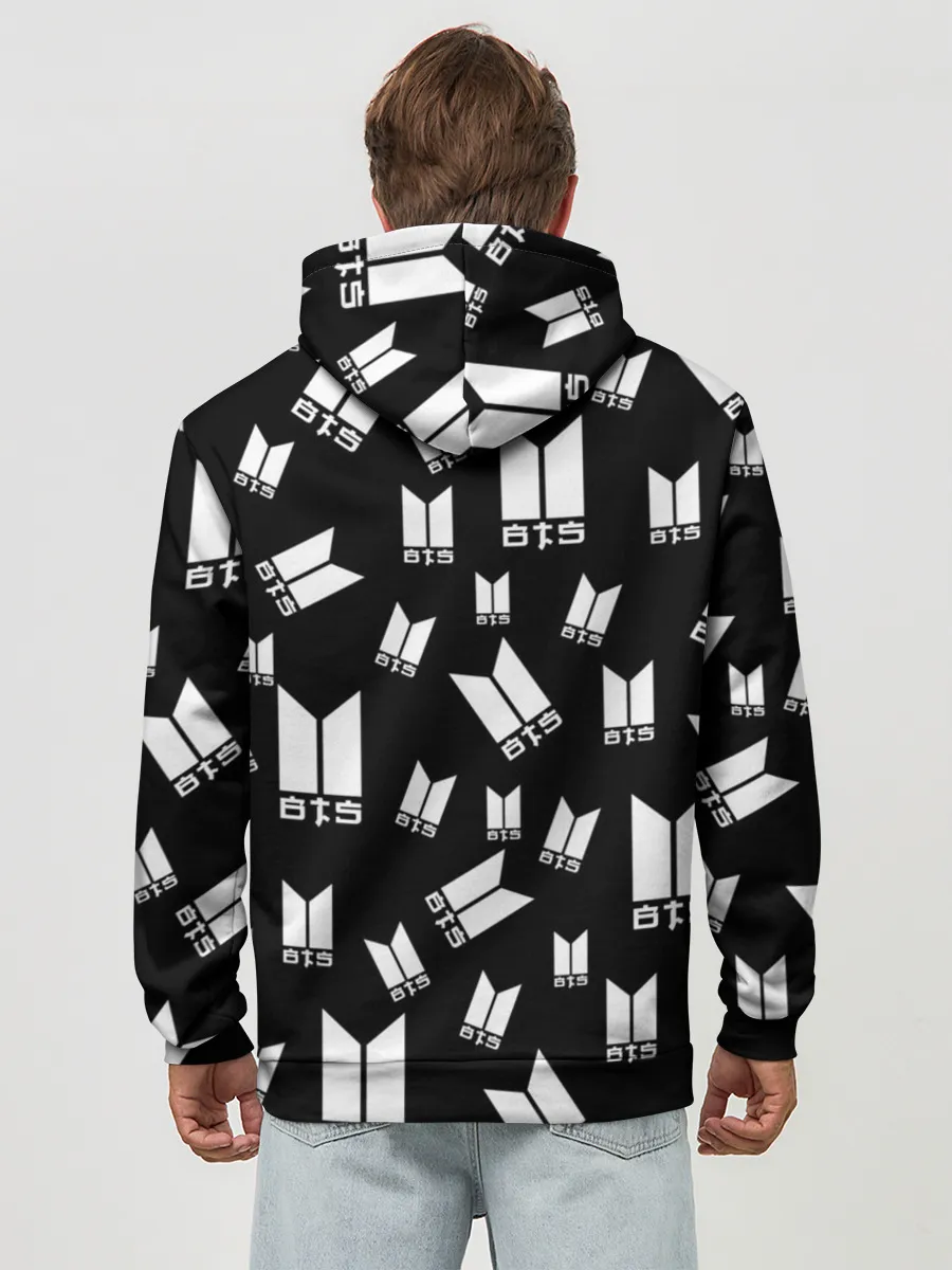 Худи мужской база хлопок / BTS WE ARE BULLETPROOF