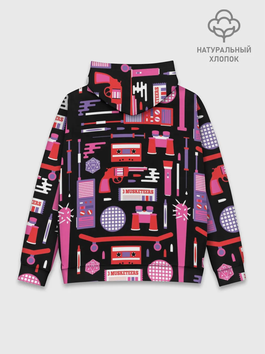 Худи мужской база хлопок / STRANGER THINGS STARTER PACK