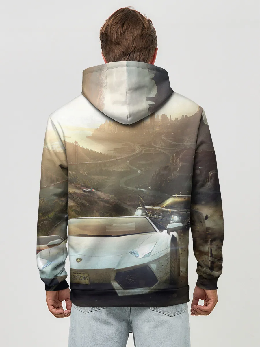 Худи мужской база хлопок / Need for Speed