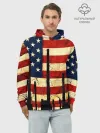 Худи мужской база хлопок / USA URBAN