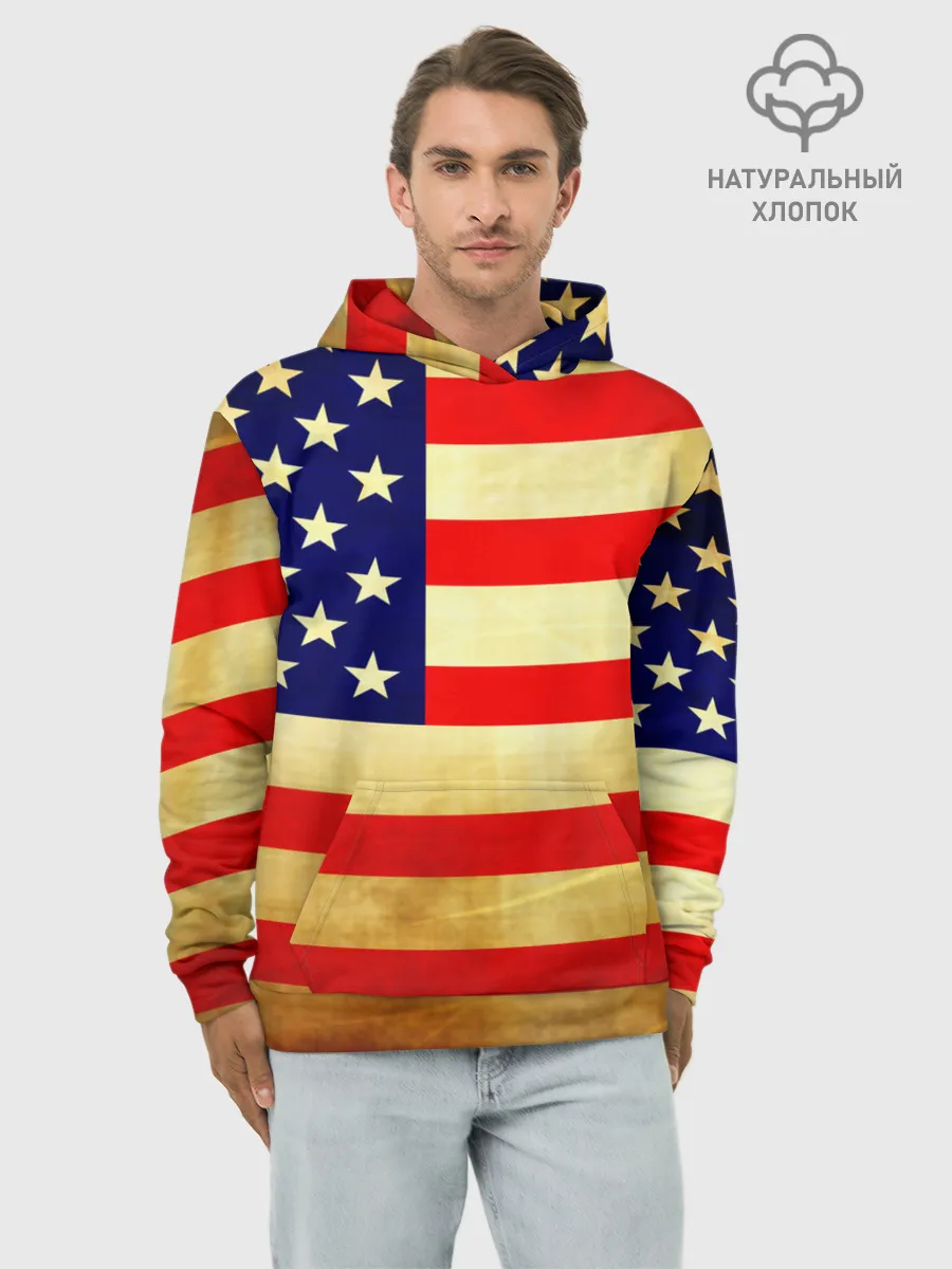 Худи мужской база хлопок / USA