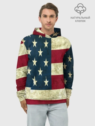 Худи мужской база хлопок / usa collection 2019