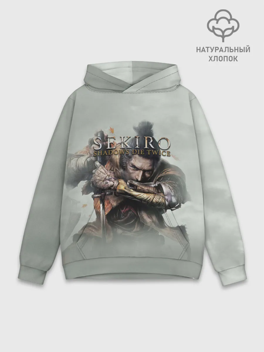 Худи мужской база хлопок / Sekiro: Shadows Die Twice
