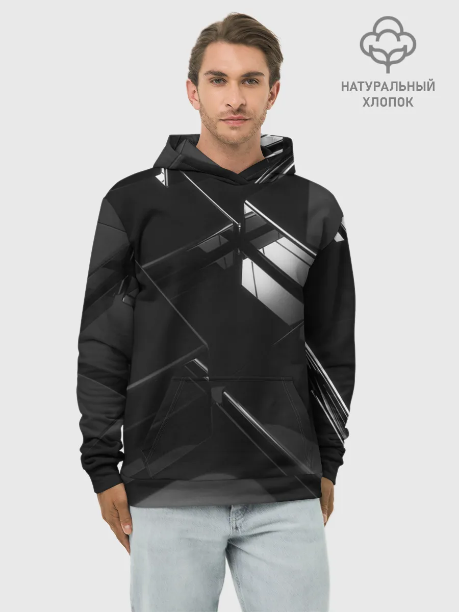 Худи мужской база хлопок / Текстура