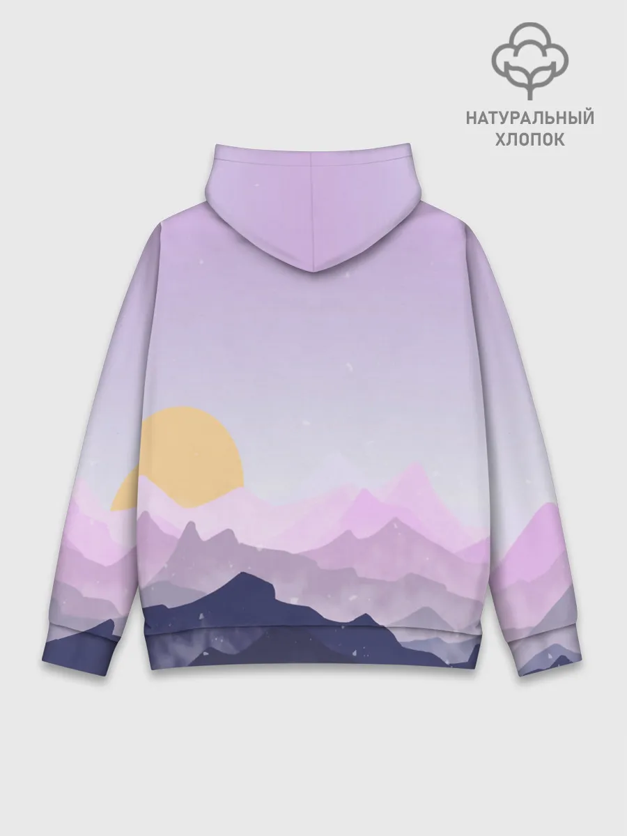 Худи мужской база хлопок / Firewatch