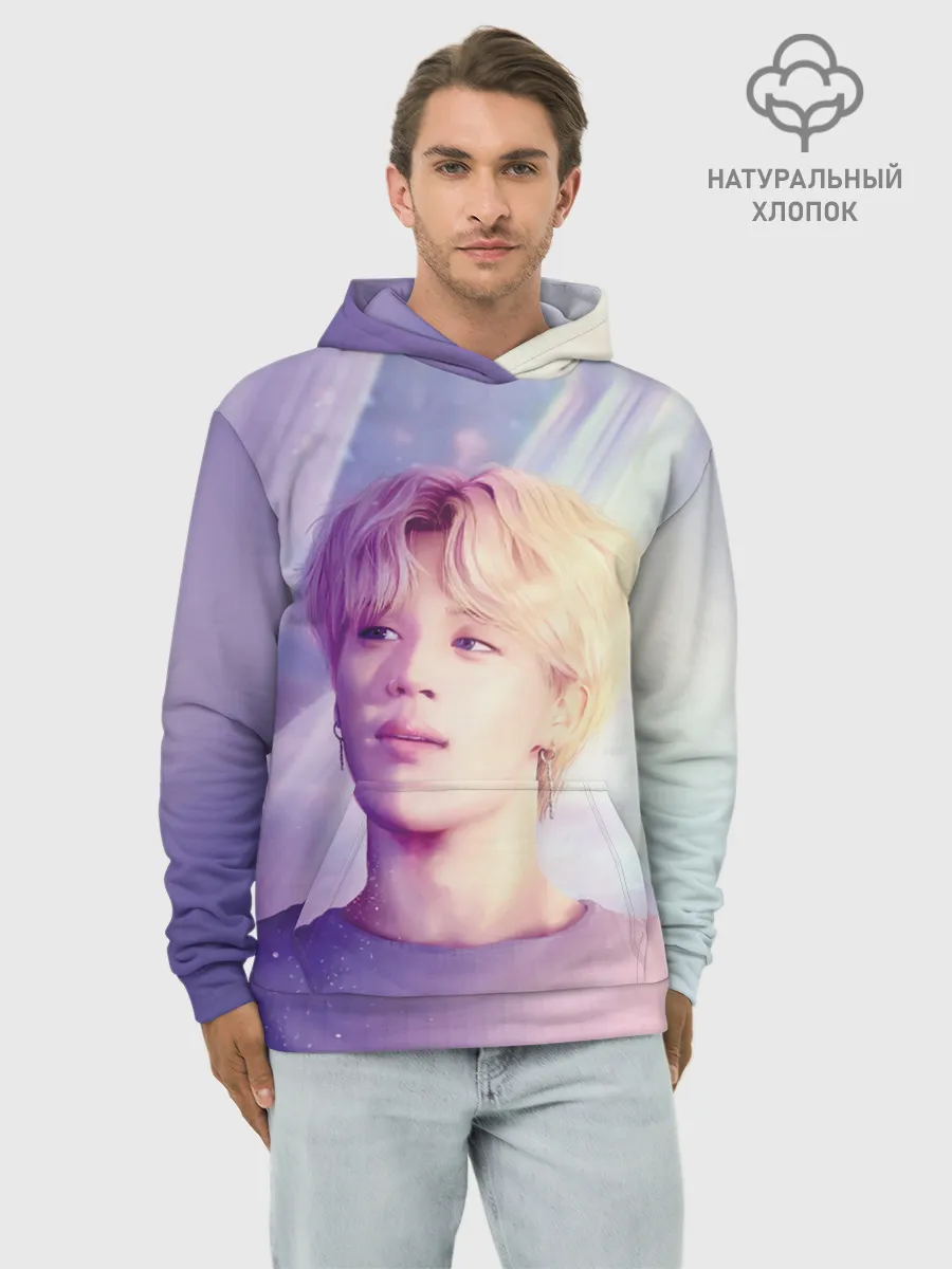 Худи мужской база хлопок / BTS