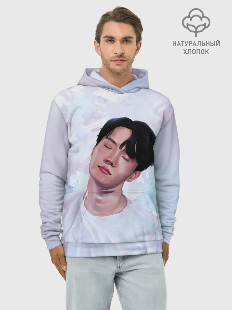 Худи мужской база хлопок / BTS