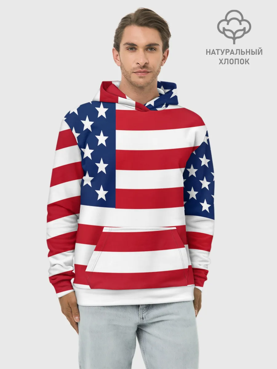 Худи мужской база хлопок / USA