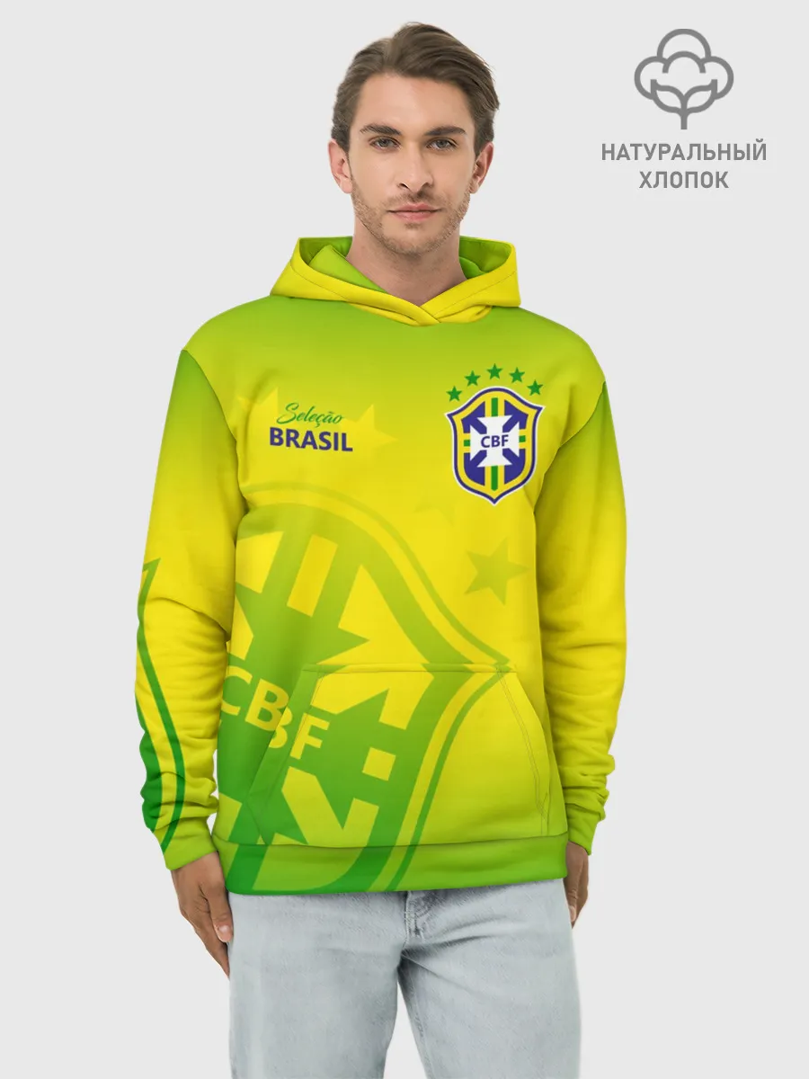 Худи мужской база хлопок / Бразилия