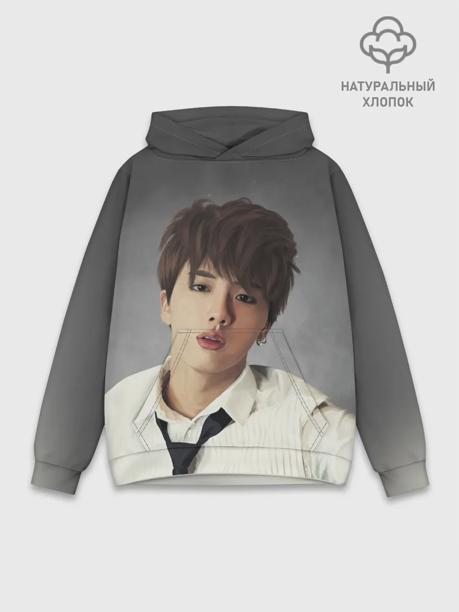 Худи мужской база хлопок / Tie