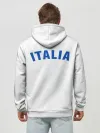 Худи мужской база хлопок / Сборная Италии