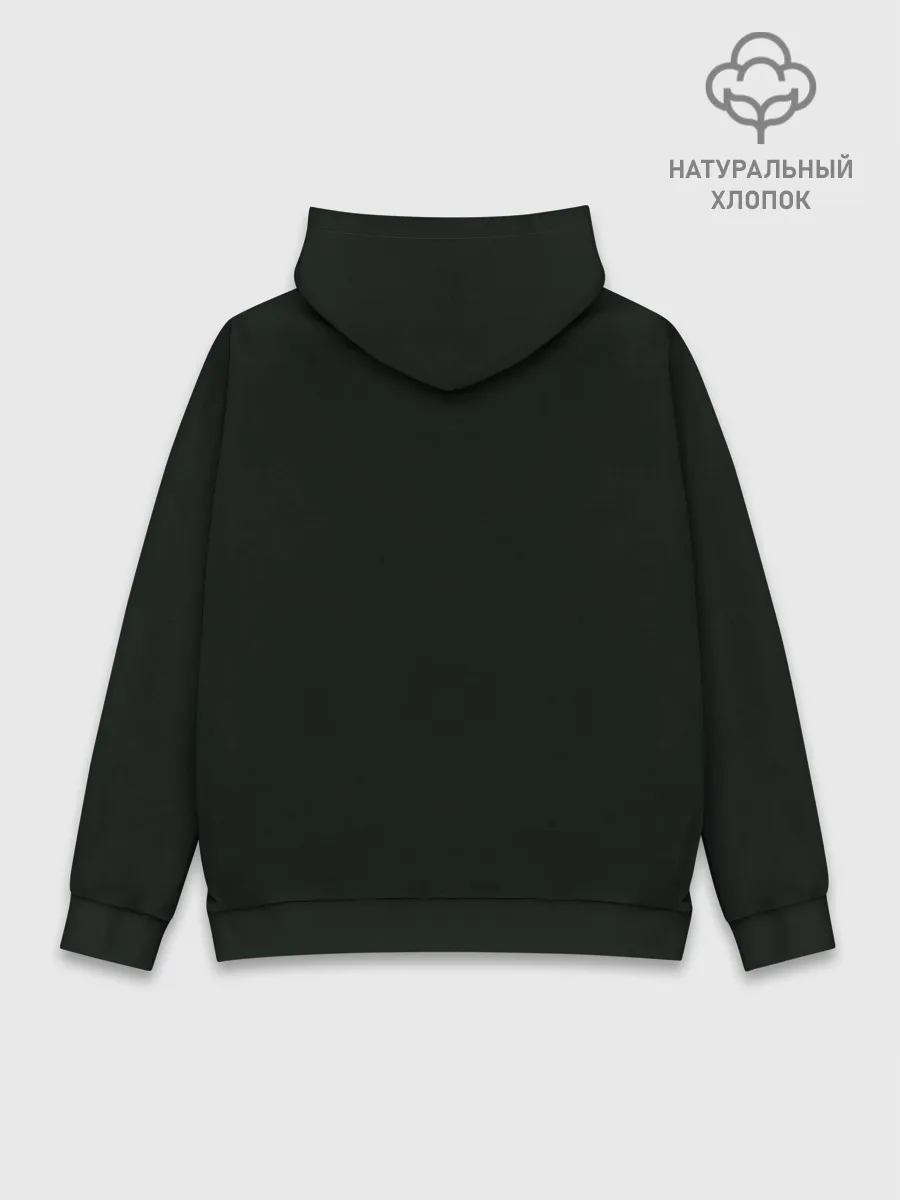 Худи мужской база хлопок / неон