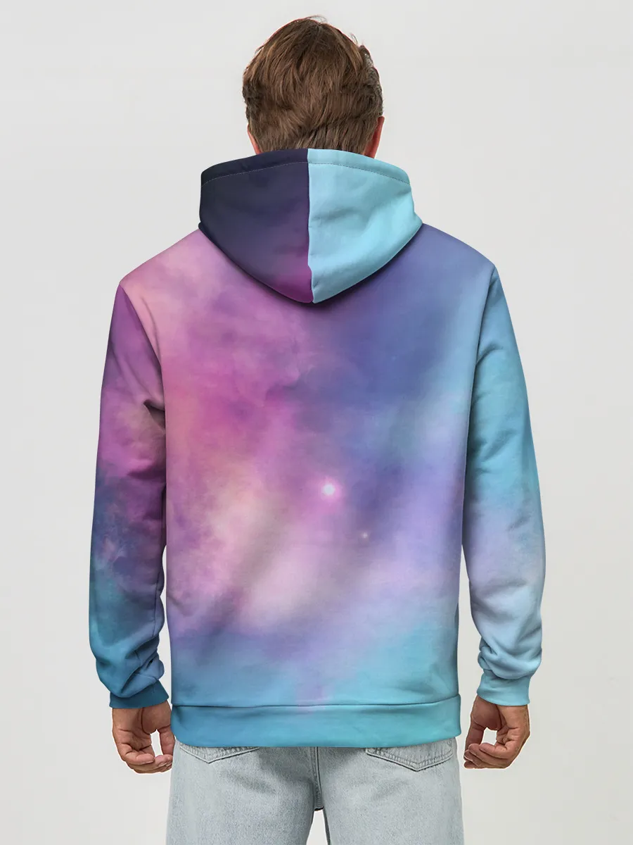 Худи мужской база хлопок / космос