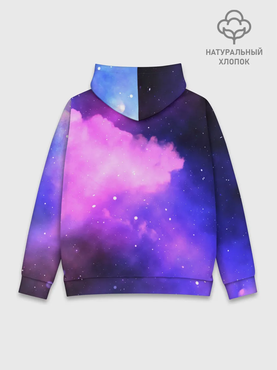 Худи мужской база хлопок / космос