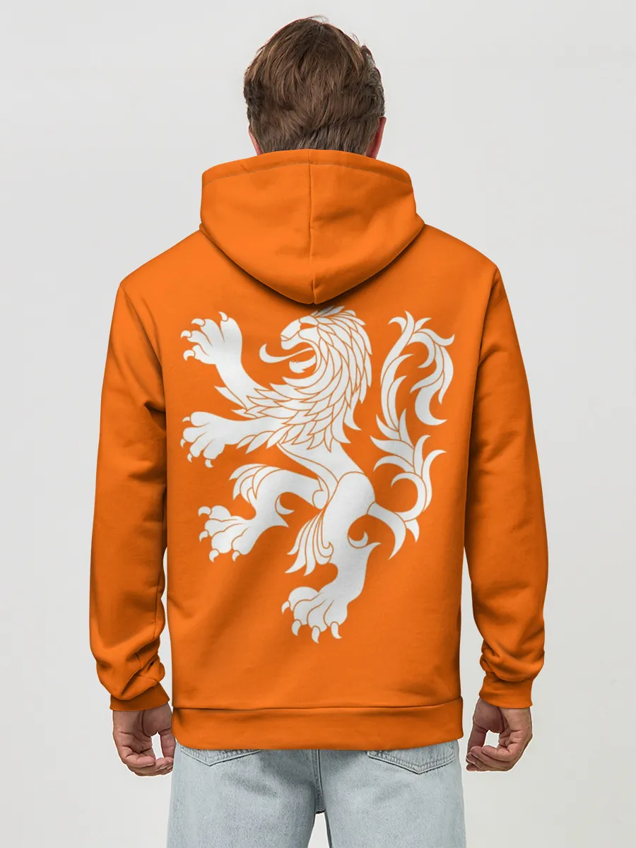 Худи мужской база хлопок / Сборная Голландии