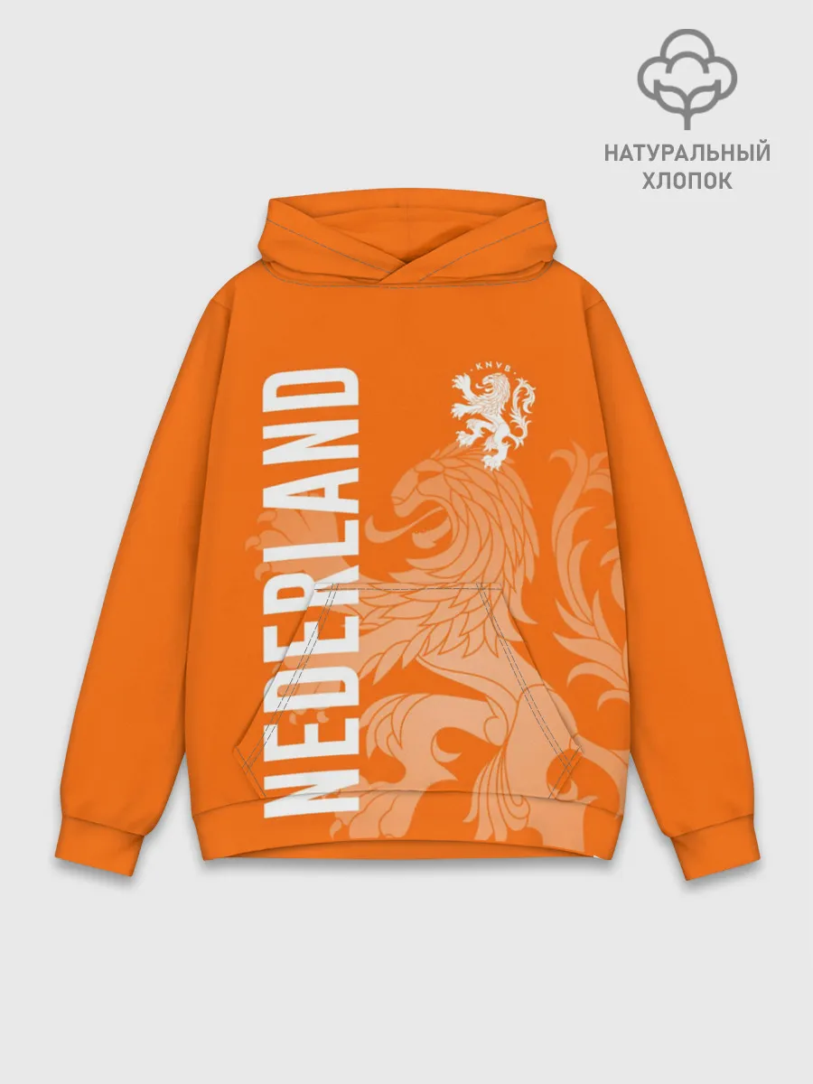 Худи мужской база хлопок / Сборная Голландии