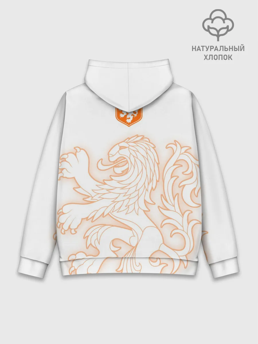 Худи мужской база хлопок / Сборная Голландии