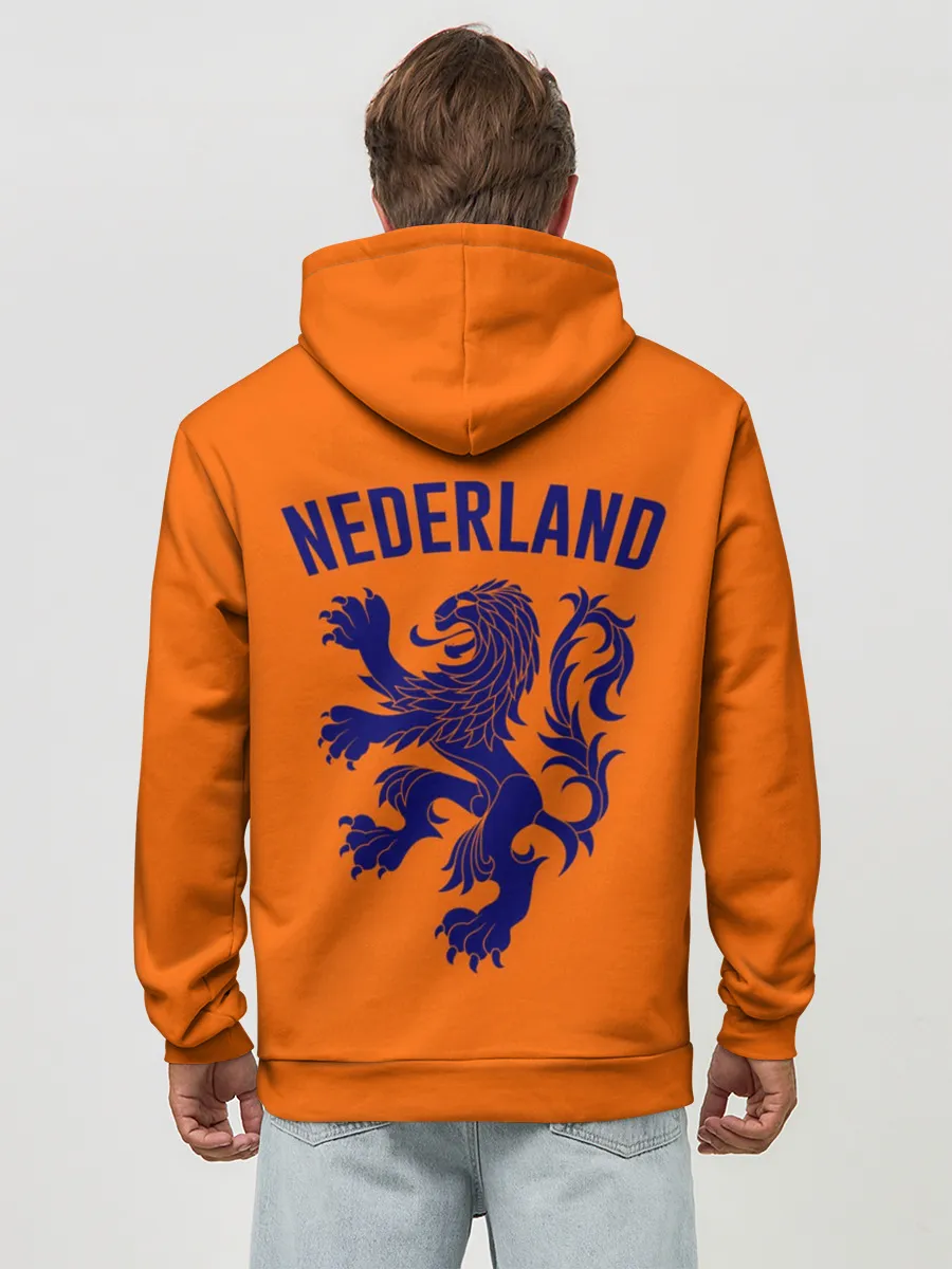 Худи мужской база хлопок / Сборная Голландии