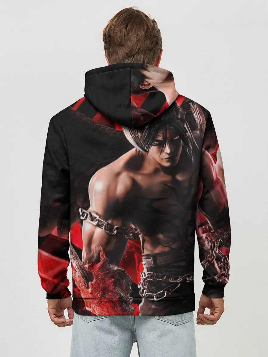 Худи мужской база хлопок / Tekken