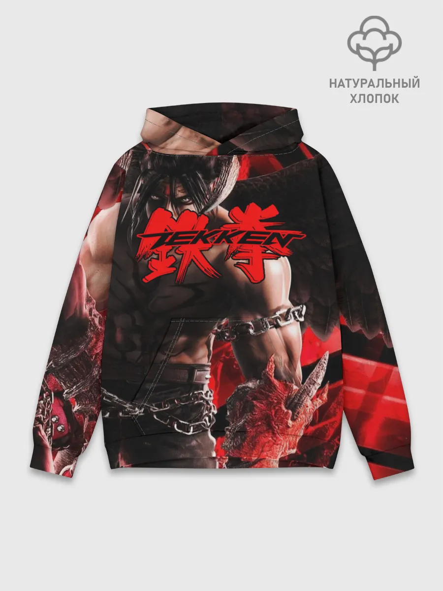 Худи мужской база хлопок / Tekken