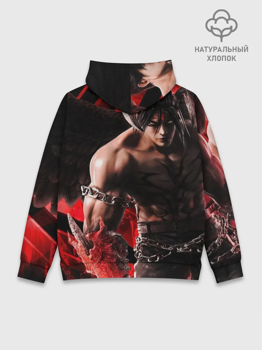 Худи мужской база хлопок / Tekken