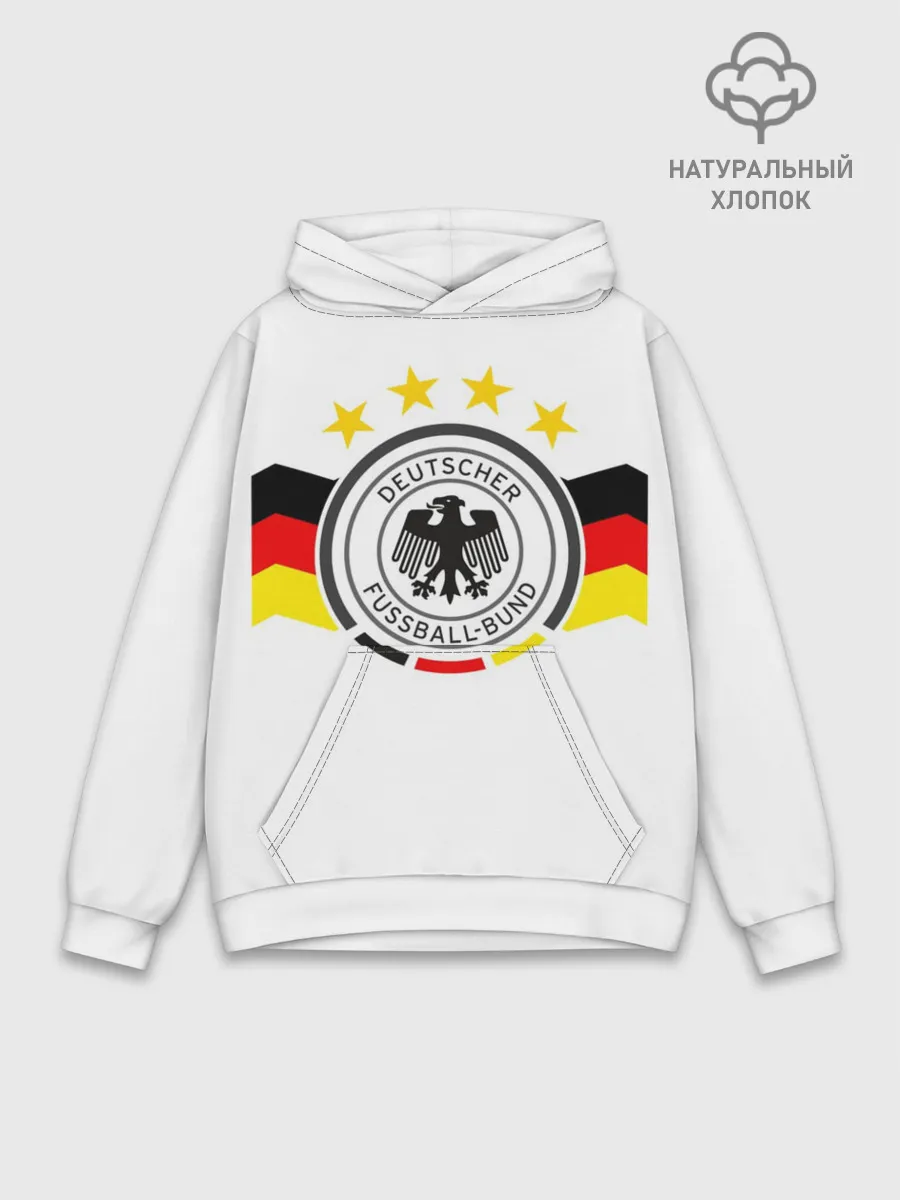 Худи мужской база хлопок / Сборная Германии