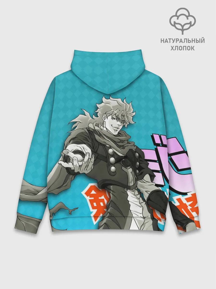 Худи мужской база хлопок / Приключения ДжоДжо