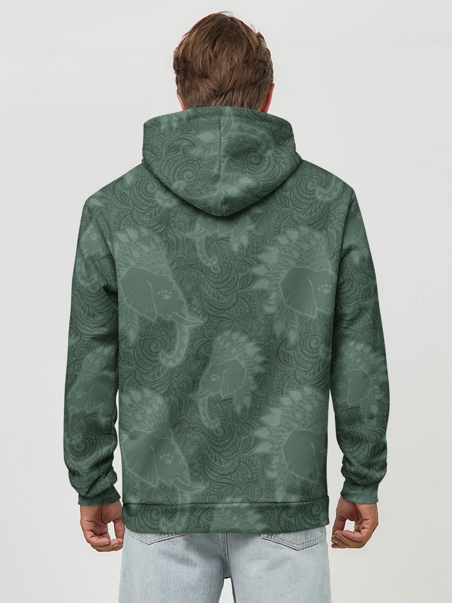 Худи мужской база хлопок / Ганеша