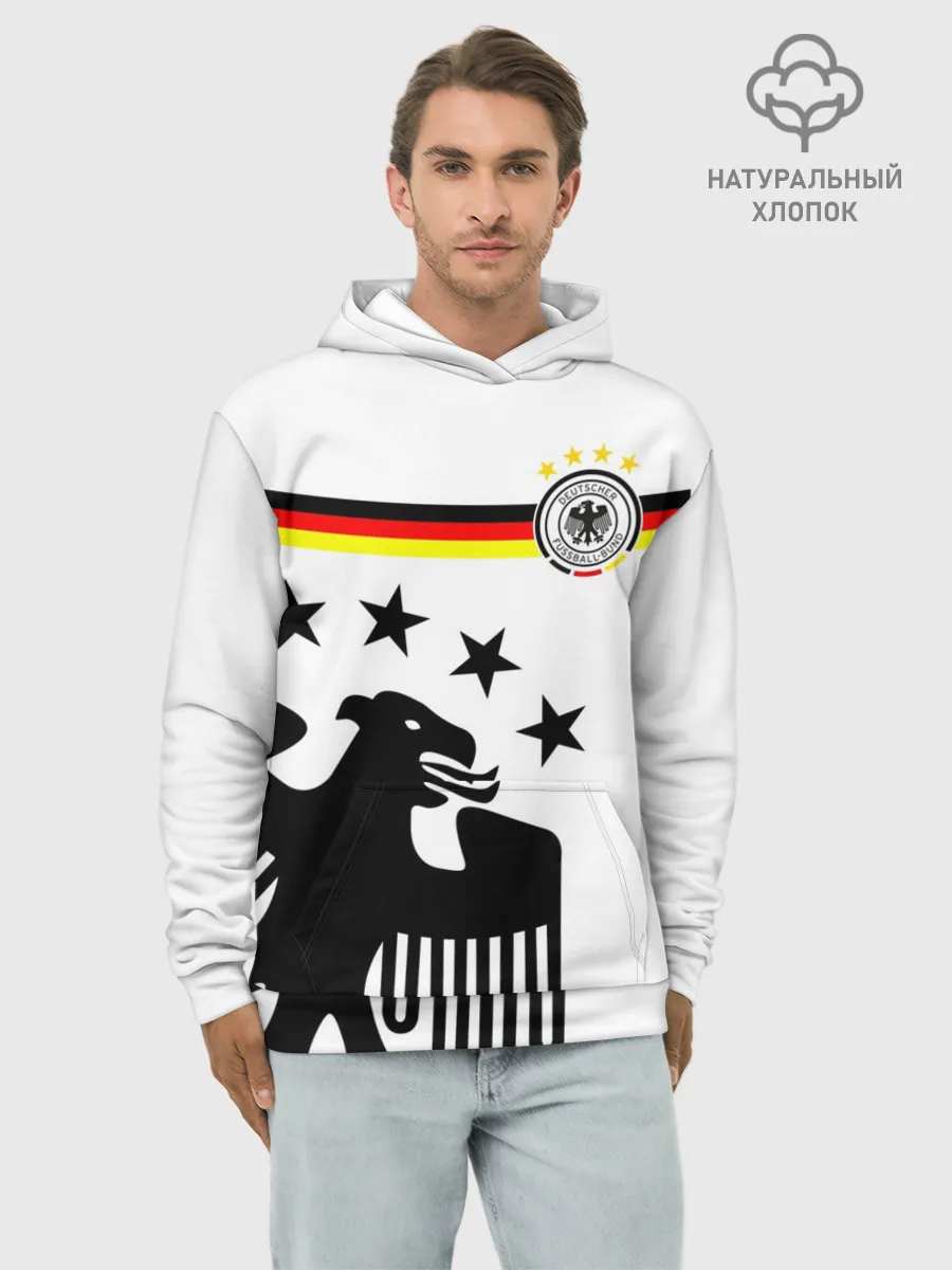 Худи мужской база хлопок / Сборная Германии