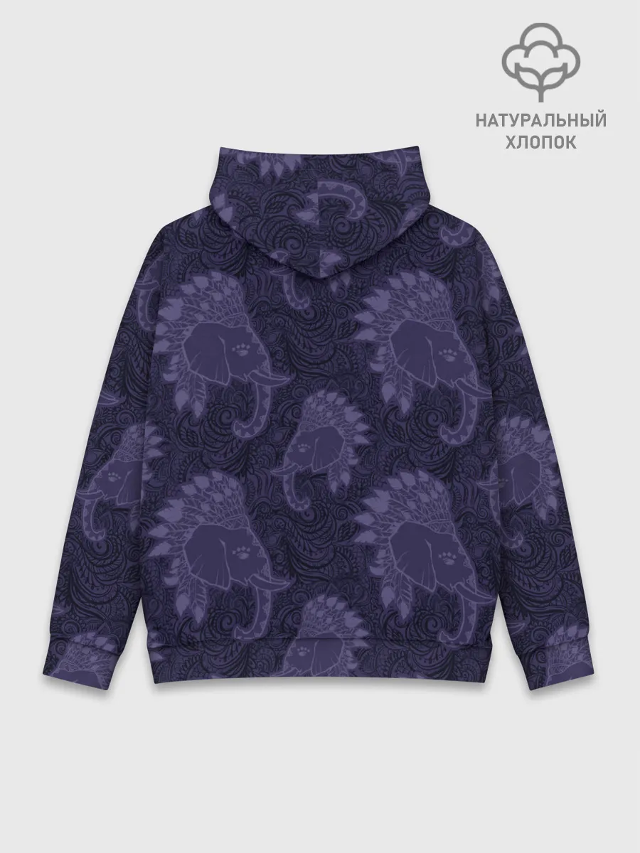 Худи мужской база хлопок / Ганеша