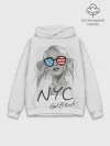 Худи мужской база хлопок / NYC girlfriend
