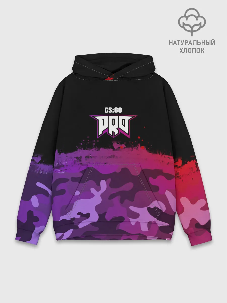 Худи мужской база хлопок / pro100